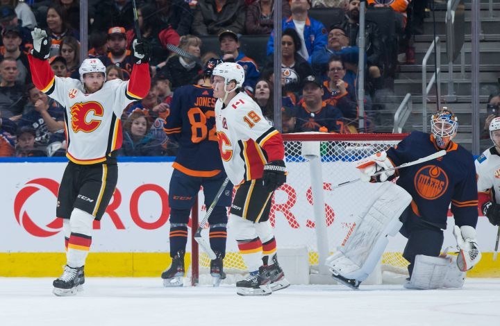 Calgary Flames torch Edmonton Oilers at Rogers Place ...