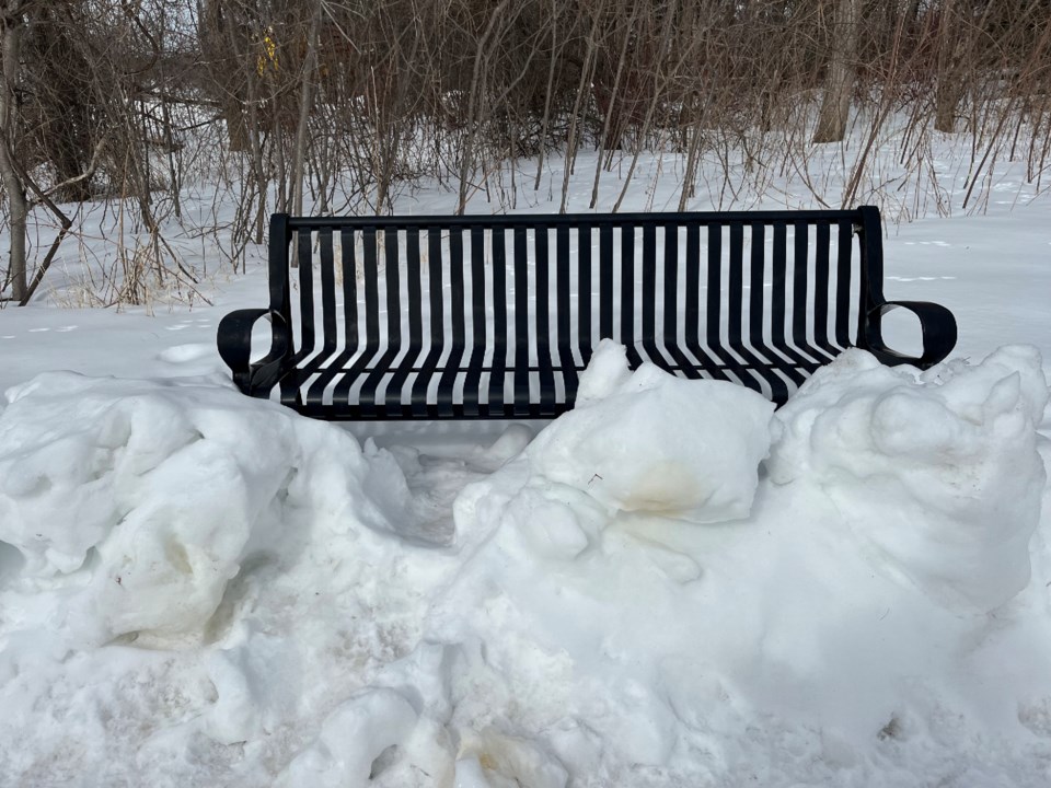 USED 20250304-snow-bench-dk