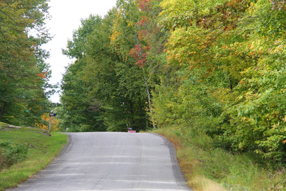 USED 2018-10-4goodmorninig  8 Colourful country road. Photo by Brenda Turl for BayToday.