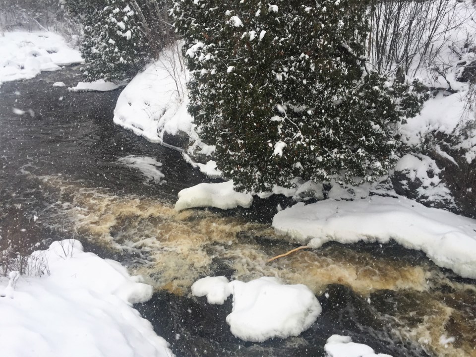 USED 2018-12-27goodmorning 3  LaVase River in winter. Photo by Brenda Turl for BayToday.