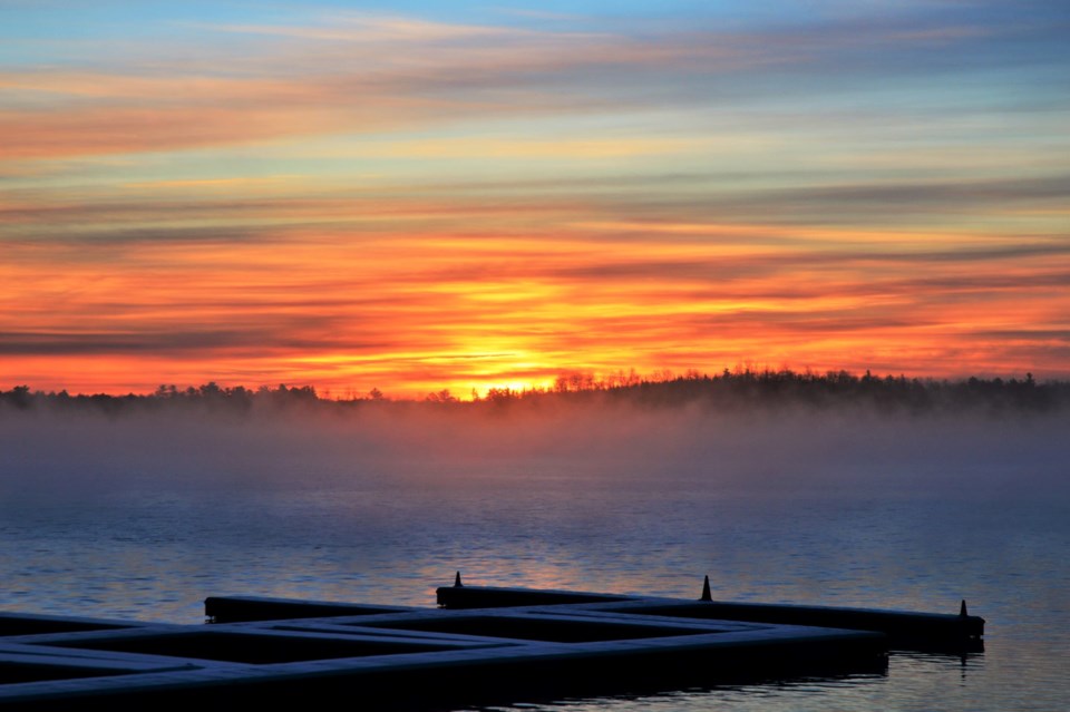 USED 2021-12-7goodmorningnorthbaybct  2 Early morning. Trout Lake. North Bay. Courtesy of David Christopher Stevenson.