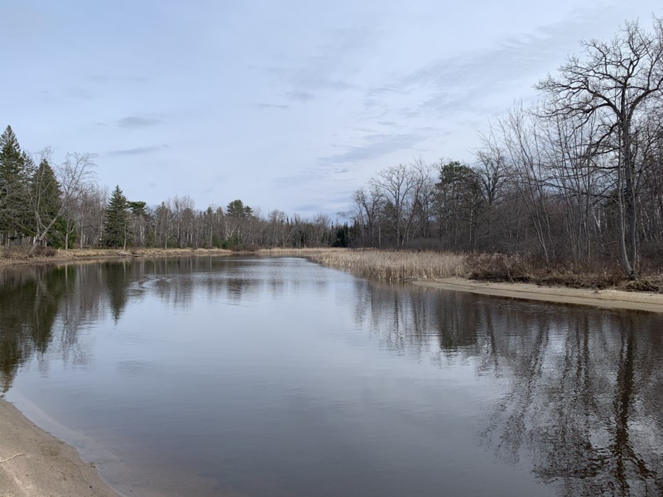 USED 2021-5-3goodmorningnorthbaybct  7 LaVase River. North Bay. Photo by Brenda Turl for BayToday.