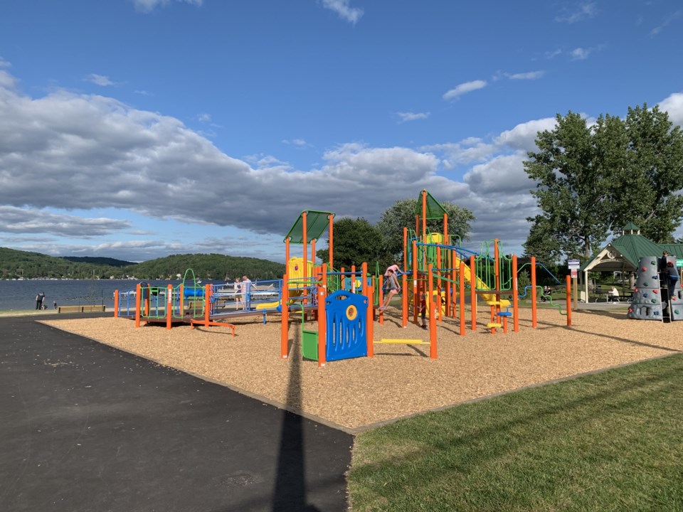 USED 2021-8-24goodmorningnorthbaybct  7 New playground at Armstrong Park. North Bay. Photo by Brenda Turl for Bay