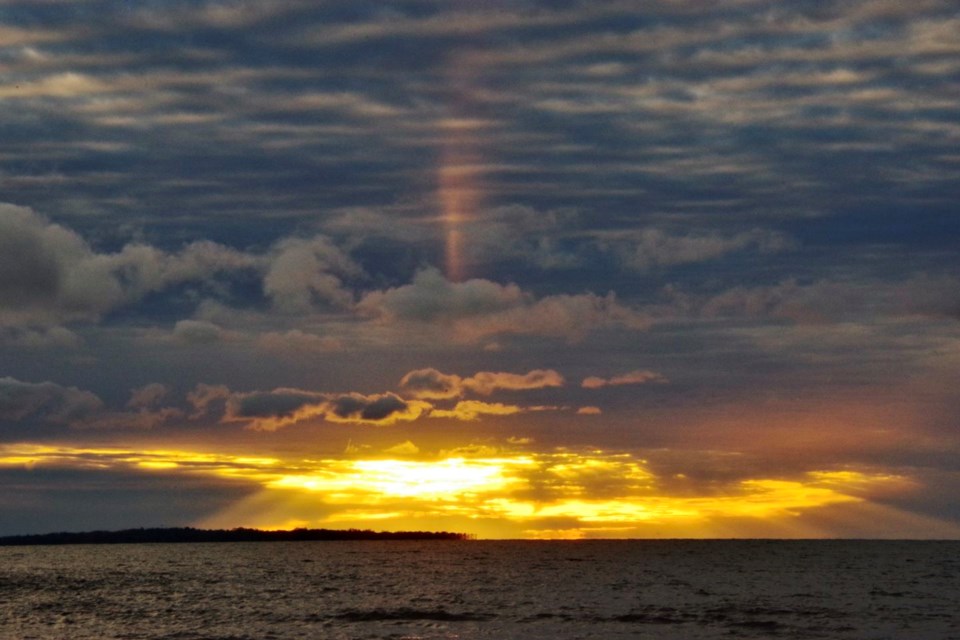 USED 2023-11-28goodmorningnorthbaybct-1-sunset-at-shabogesic-beach-north-bay-keith-campbell