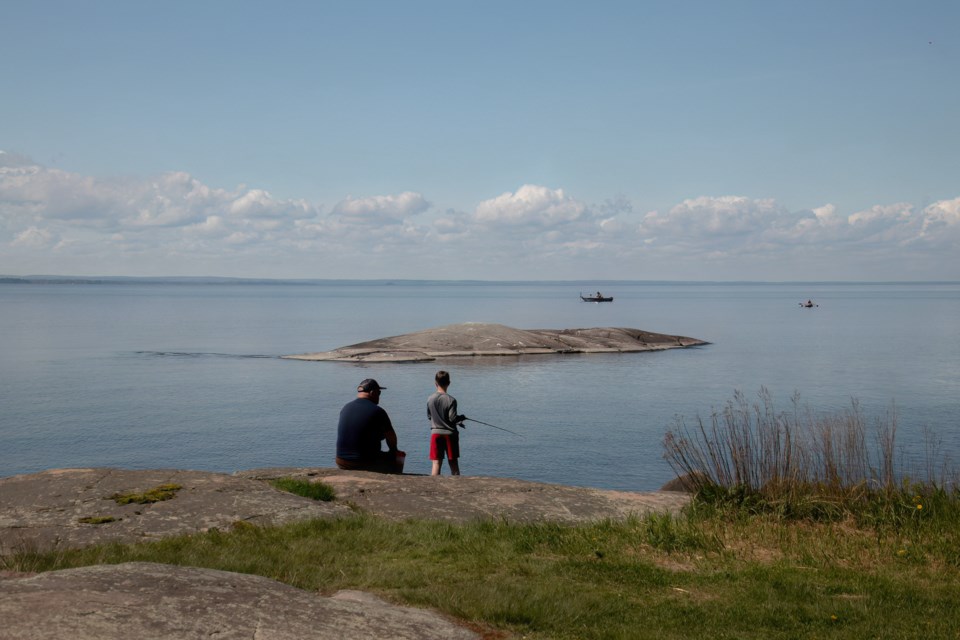 USED 2024-5-28goodmorningnorthbaybct-1-dad-and-sun-fishing-sunset-park-north-bay-pat-stack