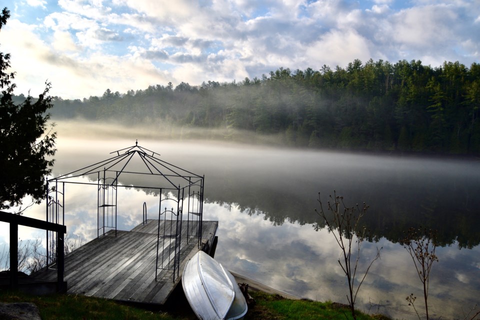 USED 2024-6-4goodmorningnorthbaybct-3-early-morning-fog-on-trout-lake-north-bay-linda-mccarthy