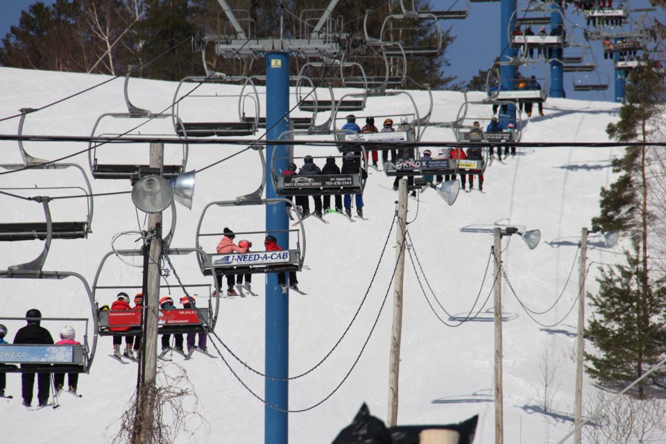 USED 2025-2-4goodmorningnorthbaybct-1-busy-chair-lift-laurentiaan-ski-hill-north-bay-bt