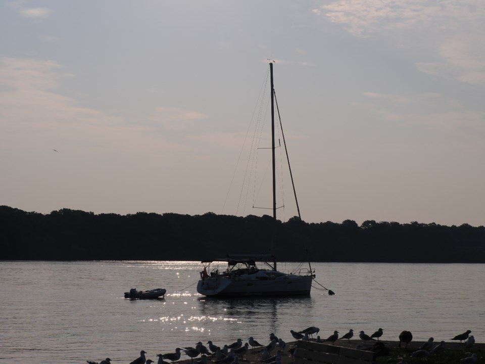 USED good-morning-aug-20-vessel-moored-off-old-customs-dock