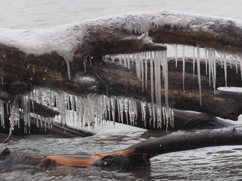 USED good-morning-icicles-along-the-shore-at-niagara-shores-park