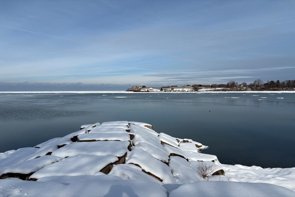 USED good-morning-jan-19-fort-niagara-from-balls-beach