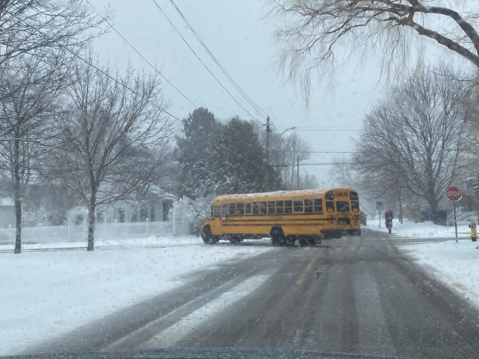 USED good-morning-snow-school-bus