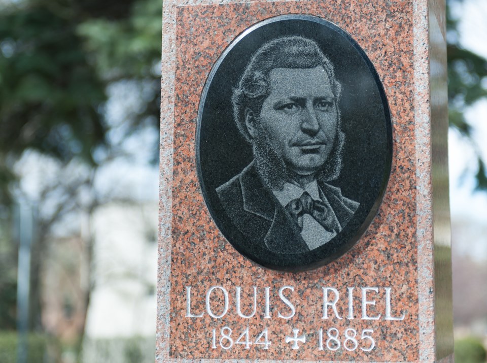 Louis Riel grave