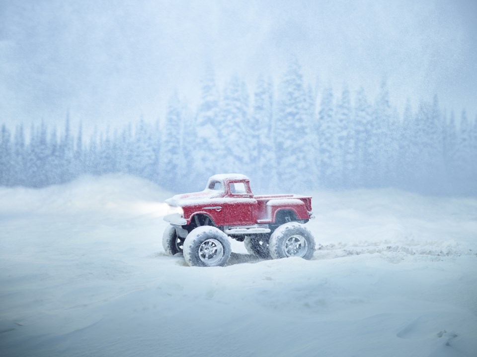 monster truck snow