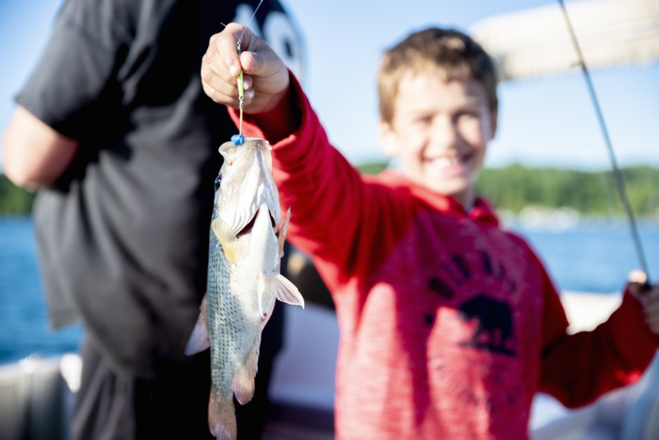 Club reels in future outdoor enthusiasts at Fall Kids Fishing Day