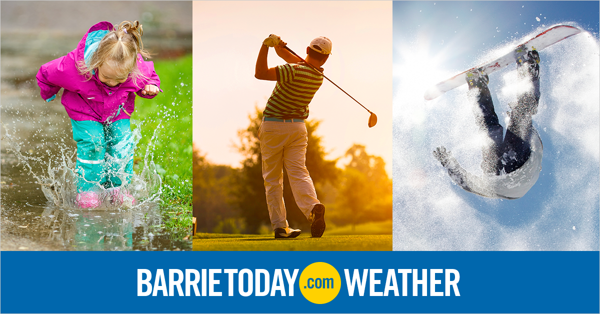 Barrie Weather Forecast Barrie Canada Severe Weather Alert Weather
