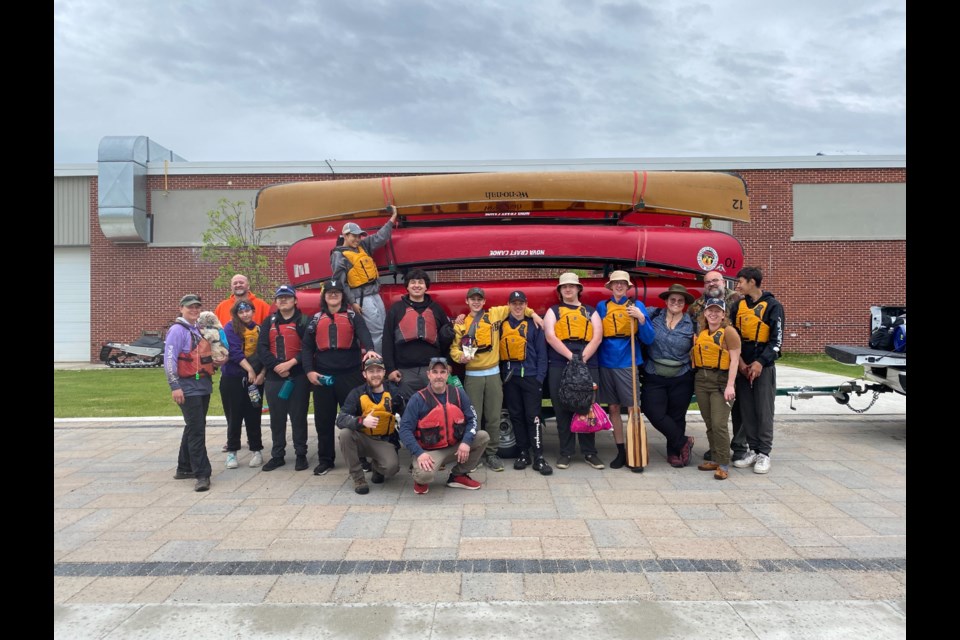 The Geraldton High School outdoor education and specialist high skills major students embarked on a 60-kilometre canoe trip in June.