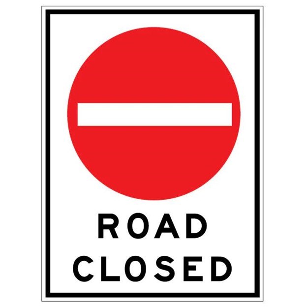 road closed photo3