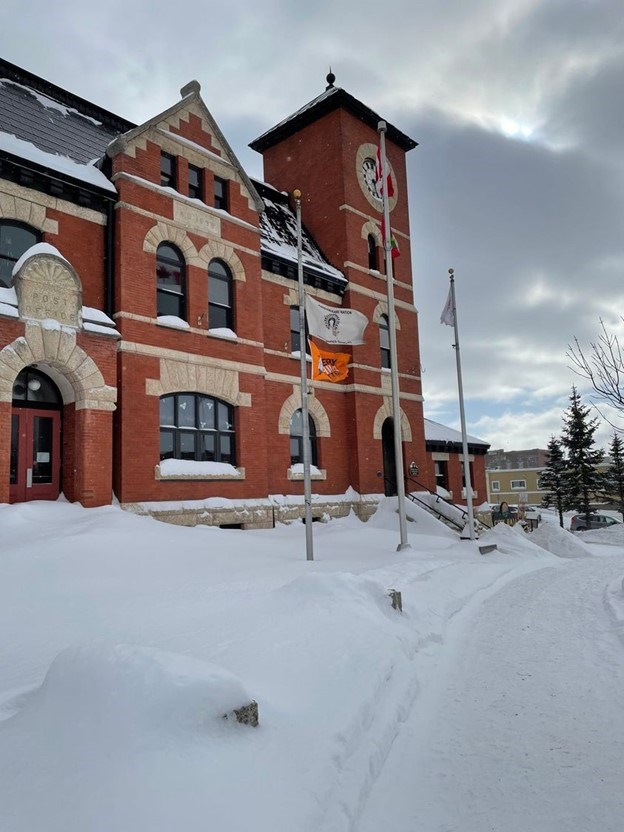 kenora road plowing delayed due to winter storm pic