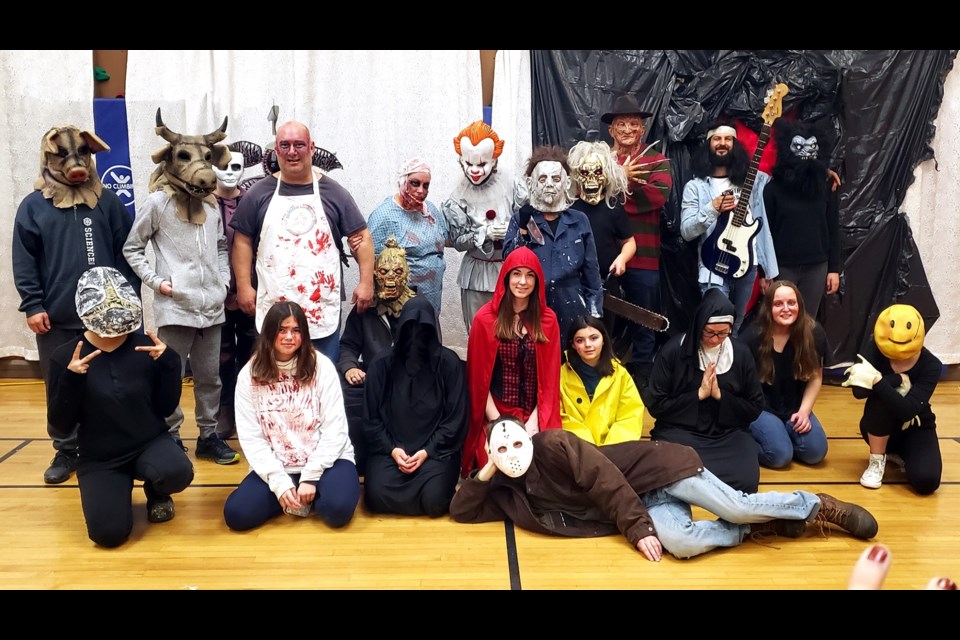 The Haunted Halloween Walk took place at the Manitouwadge Rec Centre on Friday night. (Photos by Marya Kalen)