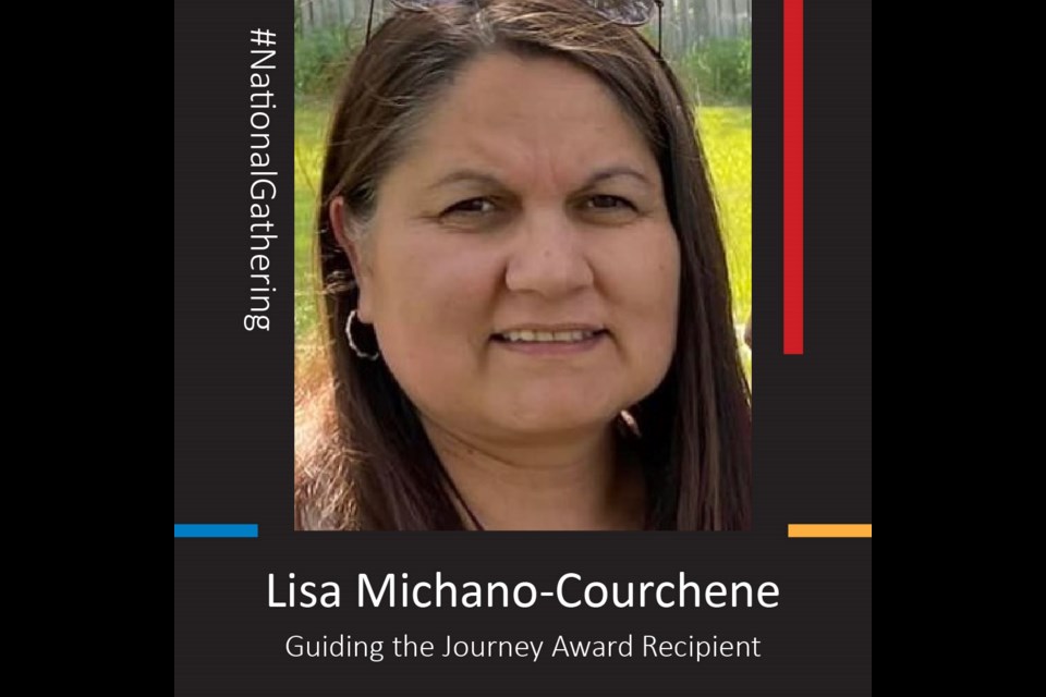 Biigtigong Nishnaabeg's Director of Education, Lisa Michano-Courchene.