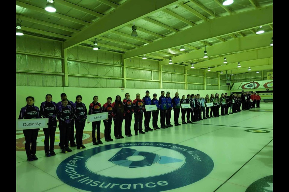 Teams from across the region gathered from Jan. 3 to 7 for the U18 curling championship games. Fun was had by all.