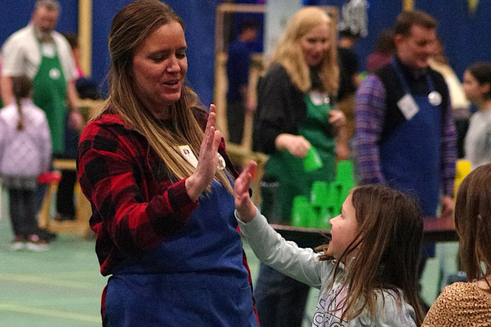 Child Evangelism Fellowship’s 17th Annual Family Fun Fair was held Saturday at the Student Activity Center at LSSU.