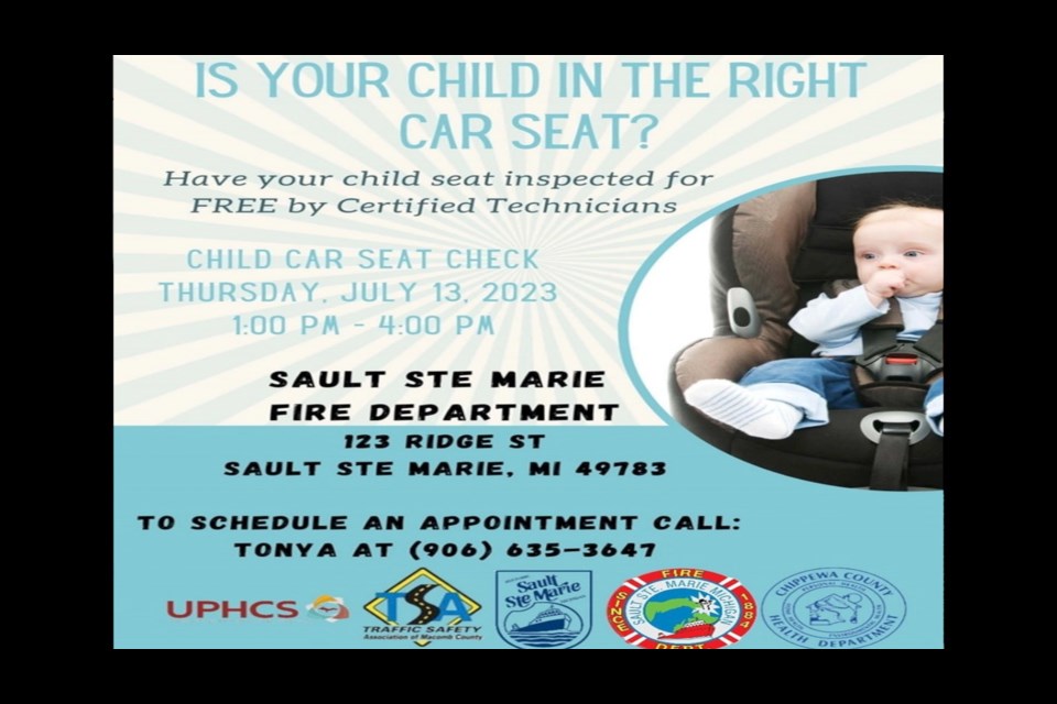 Car seat safety and installation program runs Thursday SooLeader