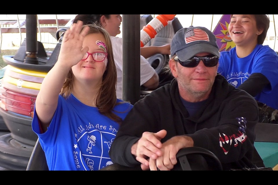 Chippewa County Fair in Kinross held Special Person's Day Thursday with free rides and lunch. 