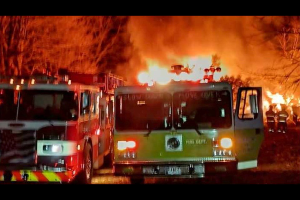 Fire destroys cabin in Chippewa County Sunday evening SooLeader