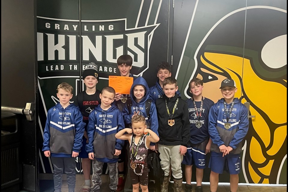 Sault Youth Wrestling kicked off their regular season with trips to Farwell and Grayling