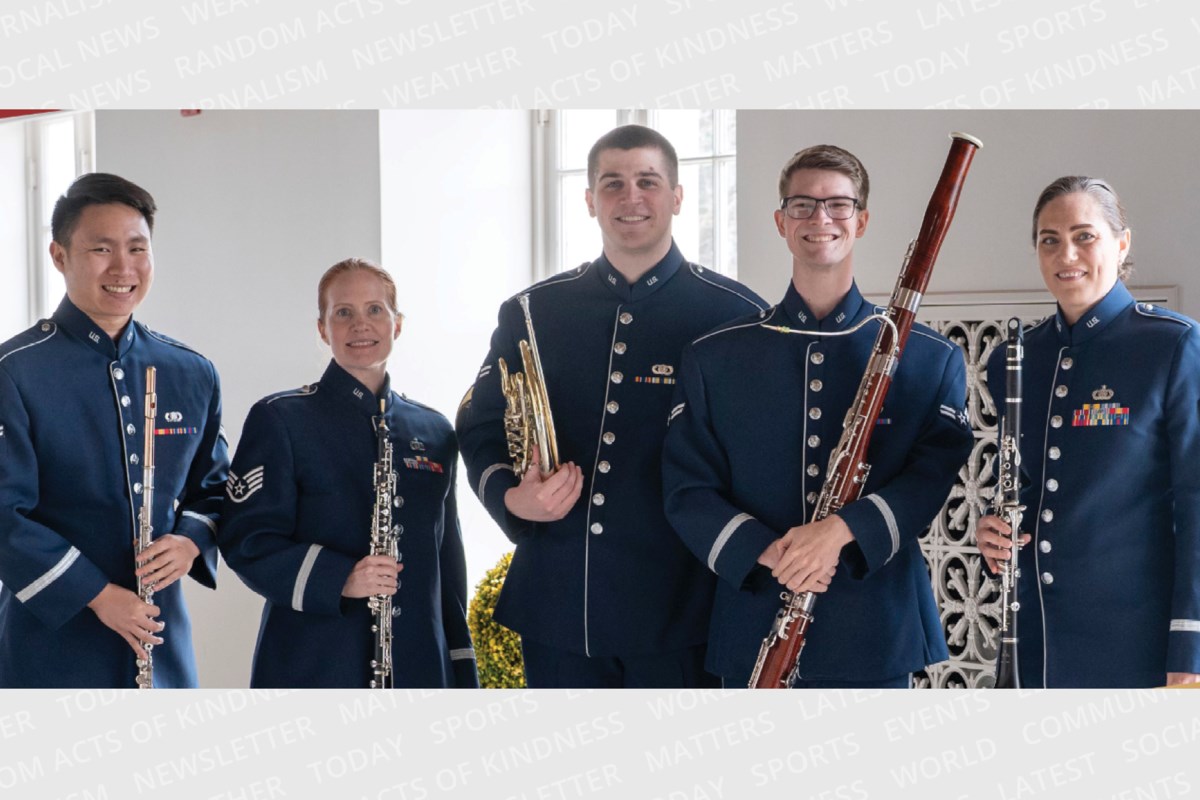 The Air Force Band Woodwind Ensemble Comes to the Sault Area Art Center