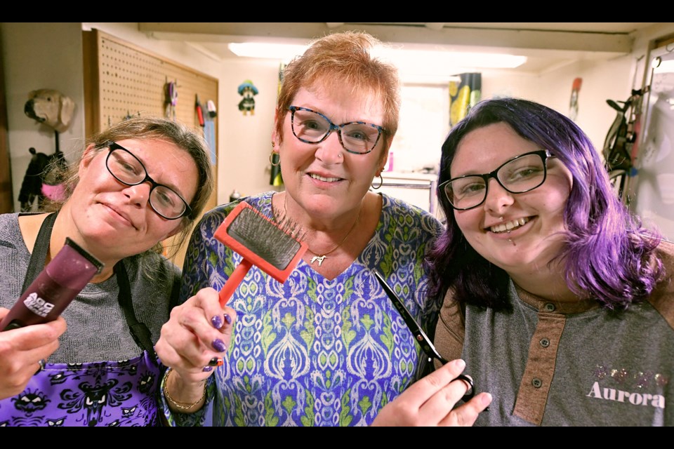 From left: Linnea Kelly, Debbie Norton, and Aurora Bourne.