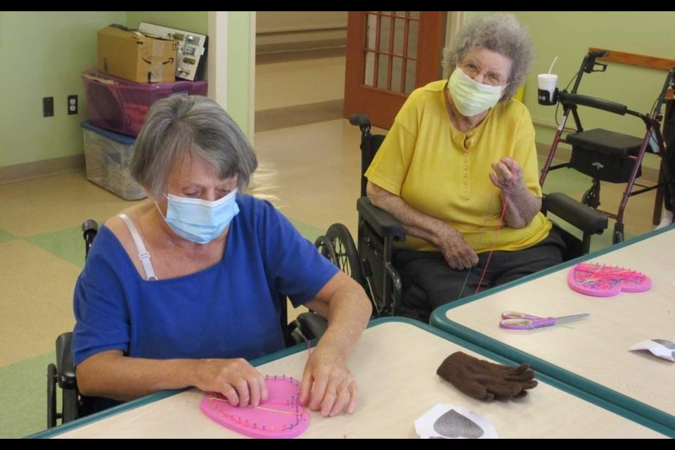 Evergreen Living Center of Mackinac Straights Health System had a great Valentine's Day thanks to the Yoopers Do-gooders. 