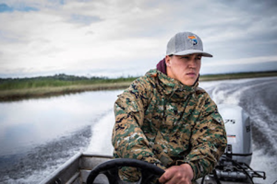 Tyler Bender on the Kakagon Sloughs 