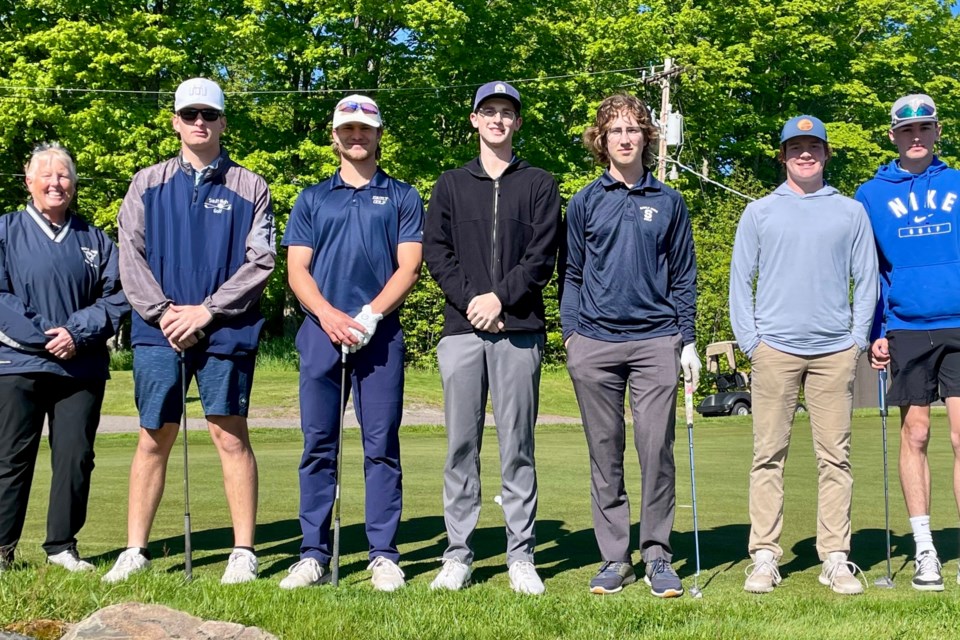 Sault High's men's golf team.