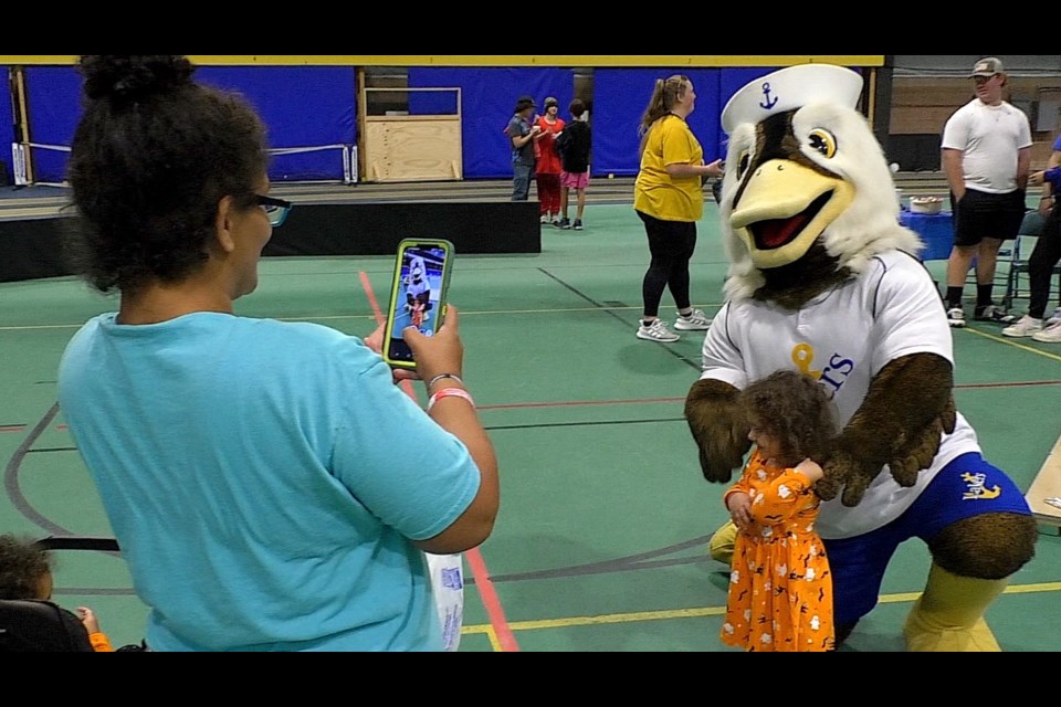 Annual LSSU Family Fun Day is filled with fun, laughs, games and a chance to meet LSSU student athletes.