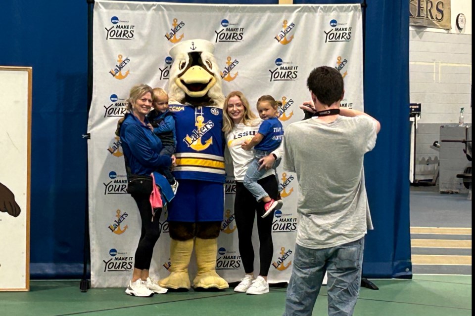 The annual LSSU Fun Day was Saturday with loads of fun for area children, parents/guardians and student/athletes.