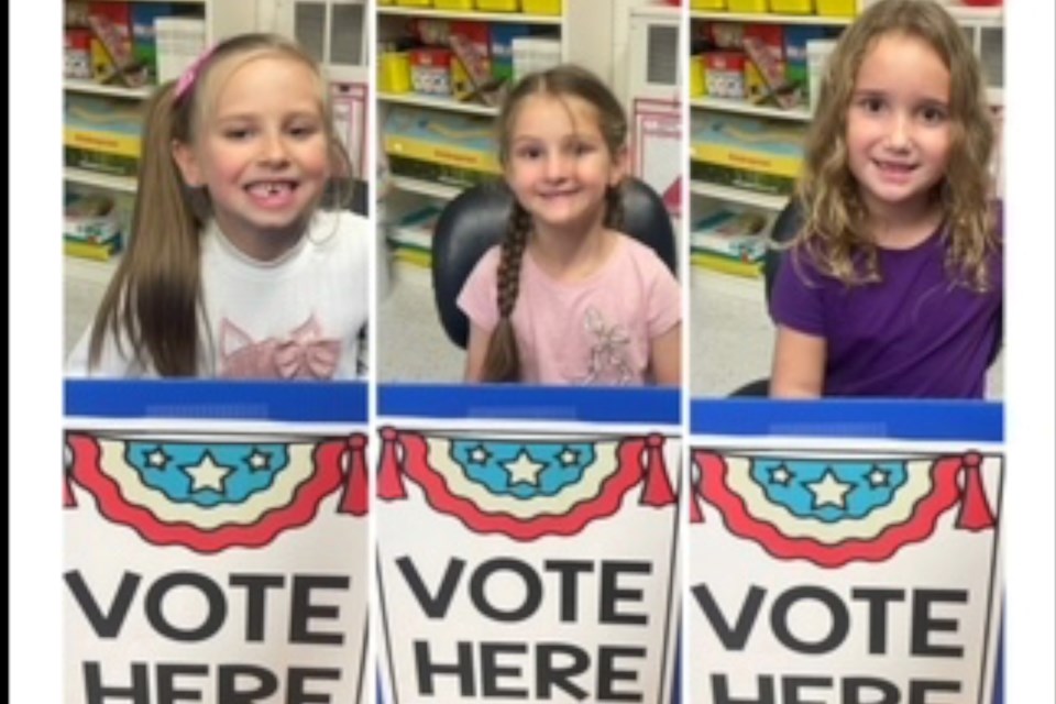 Caitlyn Schmitigal's kindergarten class at Washington Elementary School in Sault Ste. Marie voted this past Tuesday on the best tasting Oreo.