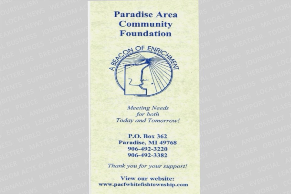 The Paradise Area Community Foundation is looking for artistic high school students to create a new logo for their foundation.