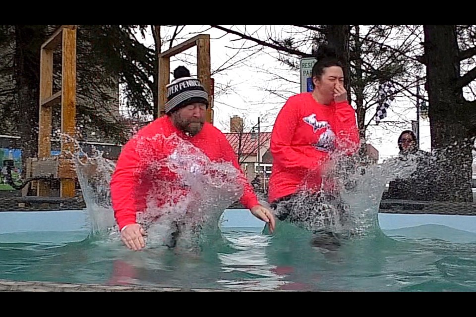 The 2024 Polar Plunge for Sault Ste. Marie was held Saturday morning with nearly four dozen people taking the plunge to support Special Olympics.