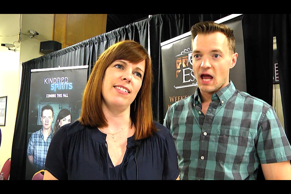 Amy Bruni and Adam Berry from Kindred Spirits return to the convention this weekend.