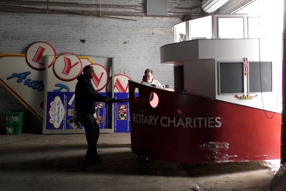 Soo Locks Children's Museum gets new exhibits from Traverse City. They were delivered Tuesday morning.