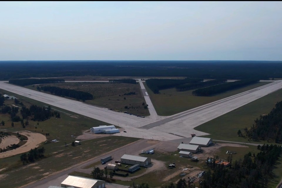 Raco Airfield nowadays is now used by Smithers.