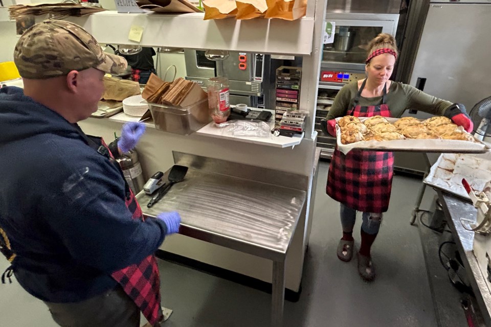 Jeff and Heidi Ritter put endless hours in to make sure the pasties are the simply the best they can be.