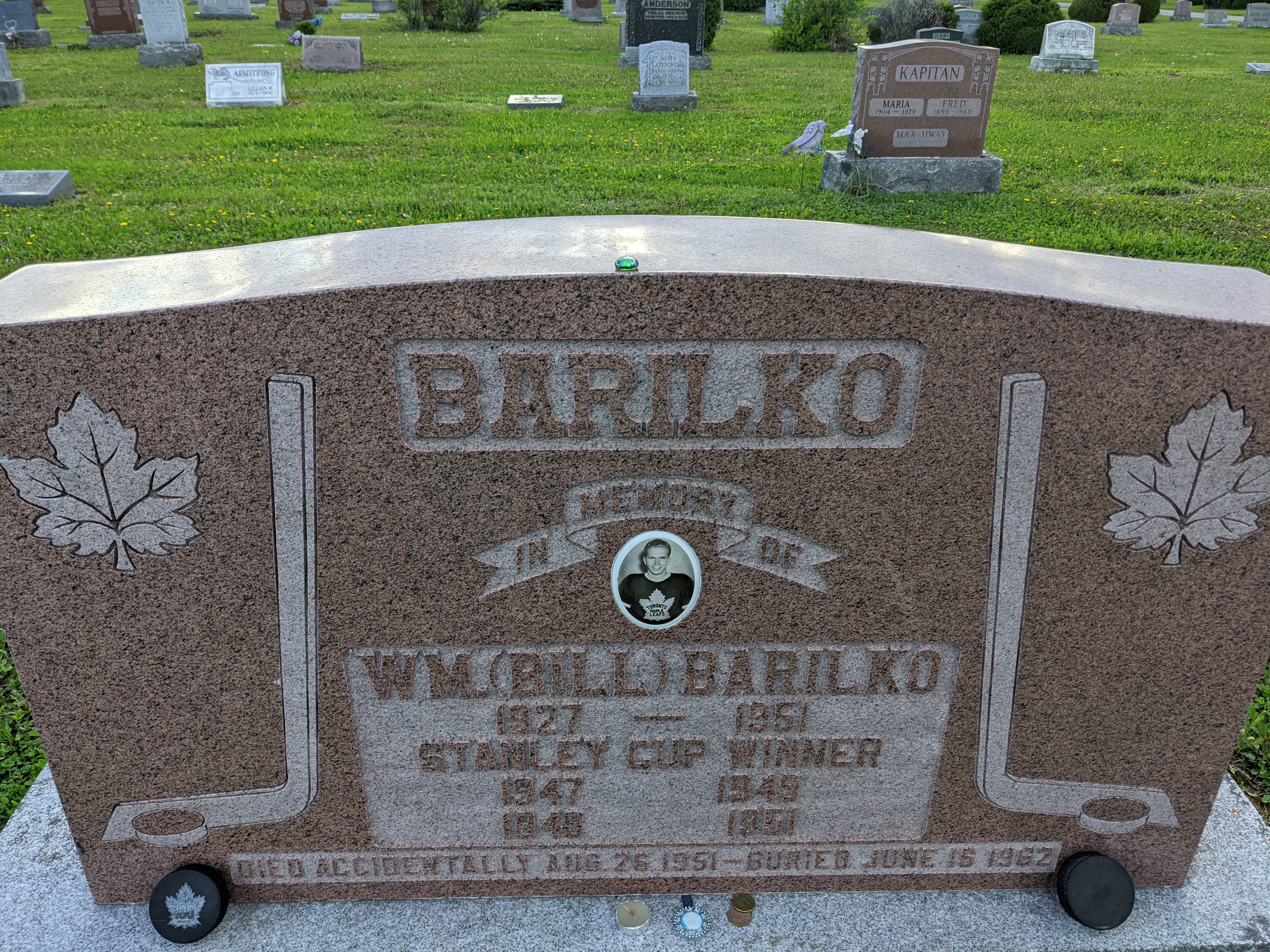 Bill Barilko - April 21, 1951: the most memorable goal in