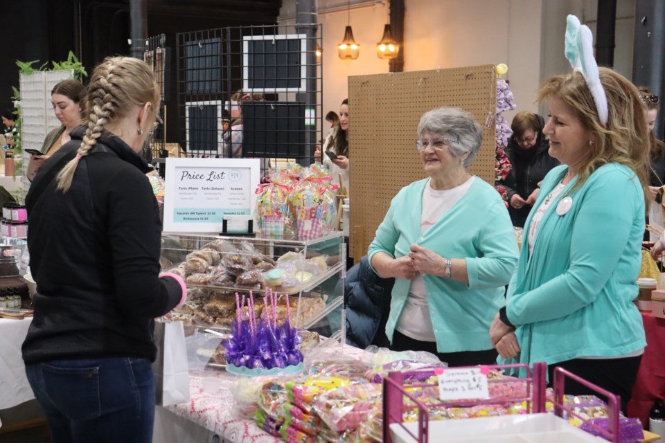 Vendors with the Algoma Makers Market offered up a wide assortment of gift ideas at the Machine Shop on April 2, 2023.