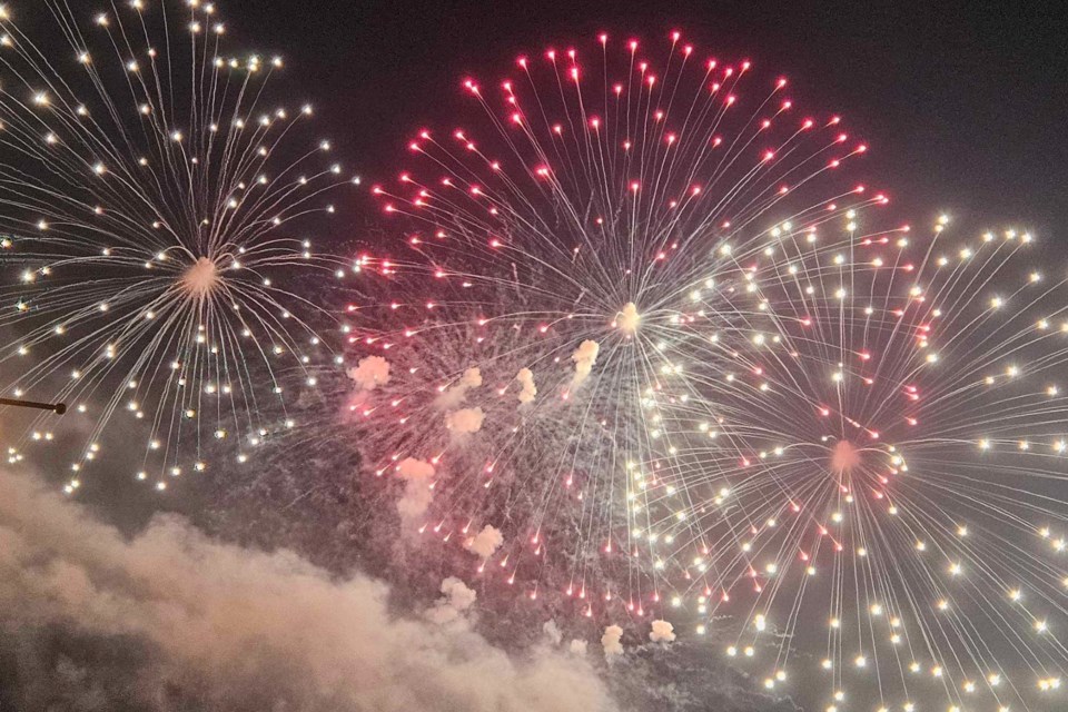 Despite an ongoing fire ban, the City of Sault Ste. Marie managed to pull off a safe and entertaining Canada Day fireworks display on the St. Marys River to the delight of thousands of onlookers on Jul. 1, 2023.