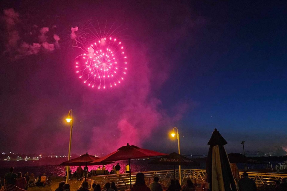 Despite an ongoing fire ban, the City of Sault Ste. Marie managed to pull off a safe and entertaining Canada Day fireworks display on the St. Marys River to the delight of thousands of onlookers on Jul. 1, 2023.