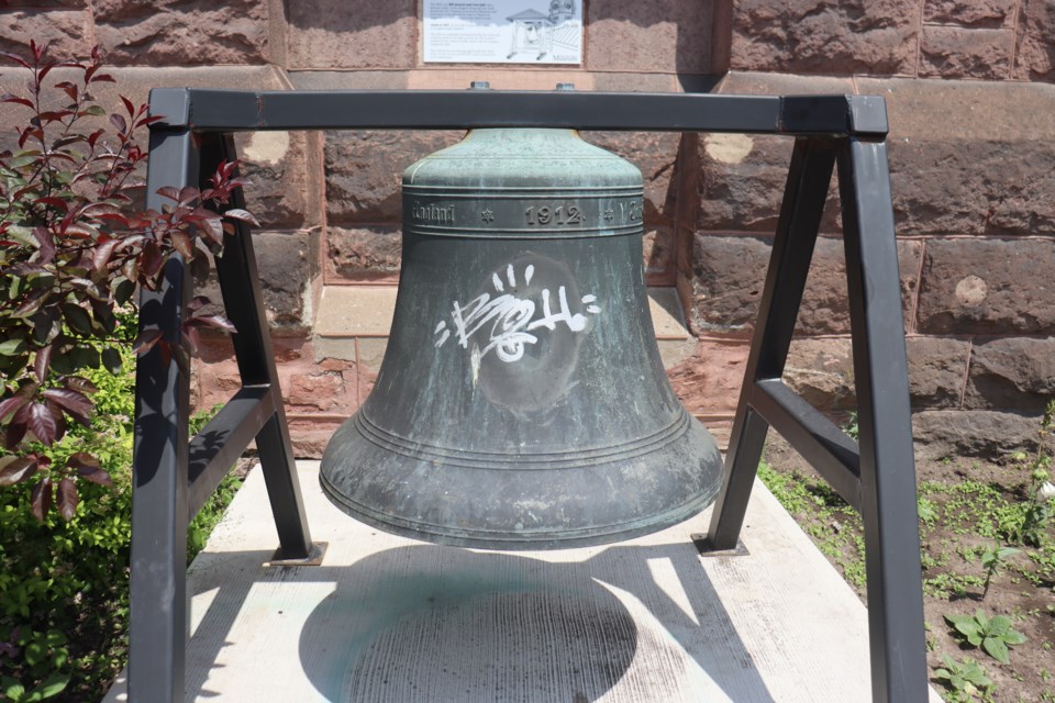 The Sault Ste. Marie Museum is figuring out their next course of action after their historic tower bell was tagged with graffiti last week