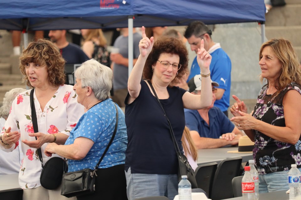 Attendees were jiving to live music at the Roberta Bondar Pavilion as Giovanni's Italian Festival brought thousands together on Sunday.